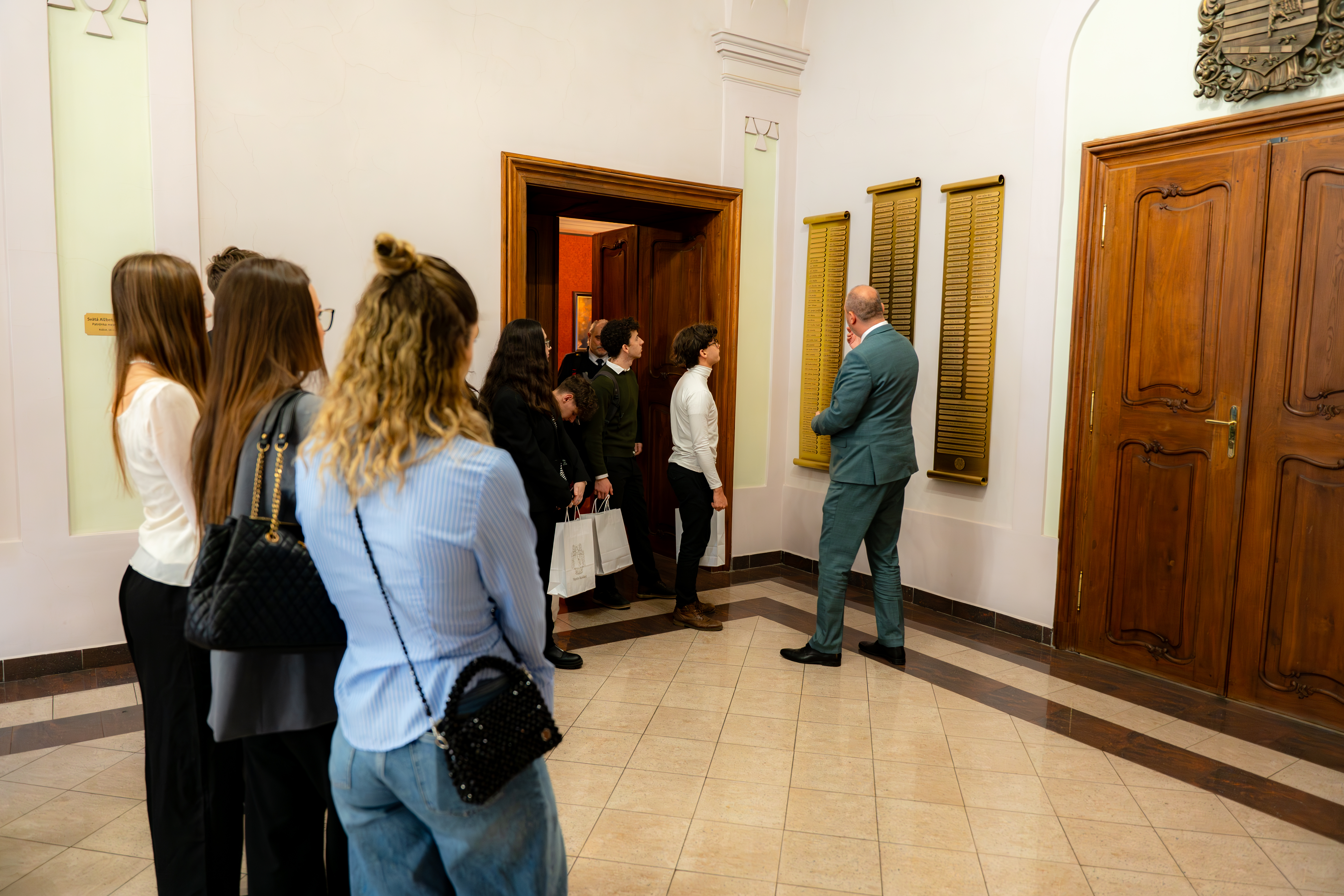 Prijatie studentov v Historickej radnici-13